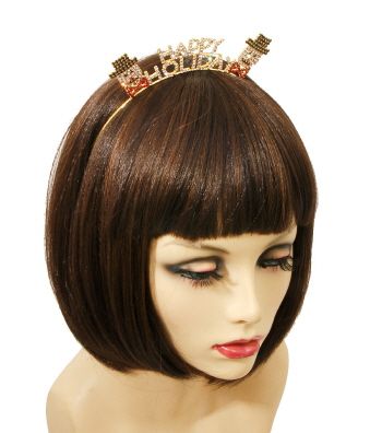 Holiday Crystal Hair Band