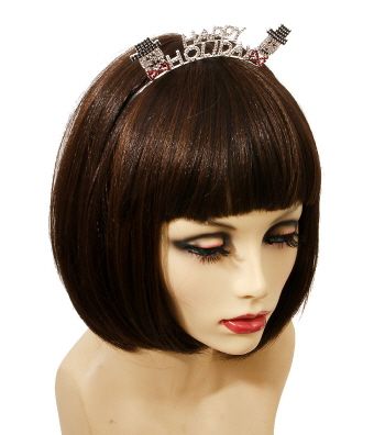 Clear Holiday Hair Band