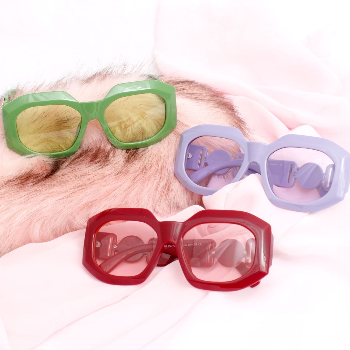 Sunglasses Tortoiseshell Oversized Geo Eyewear