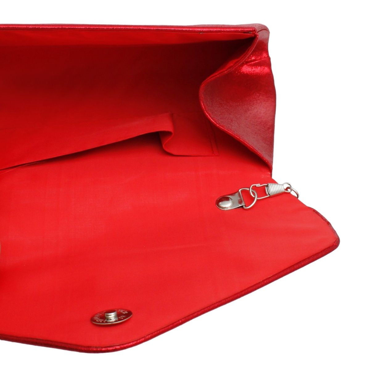 Evening Clutch Red Floral Envelope Bag Women