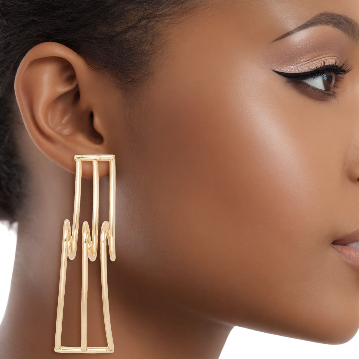 Studs Gold Spring Industrial-luxe Earrings Women