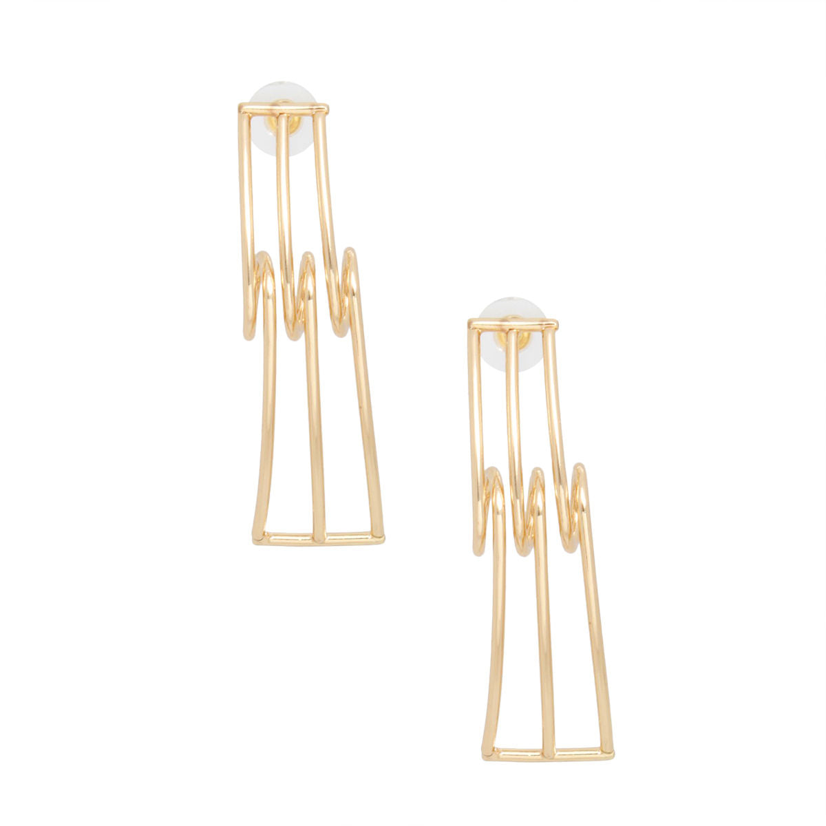 Studs Gold Spring Industrial-luxe Earrings Women
