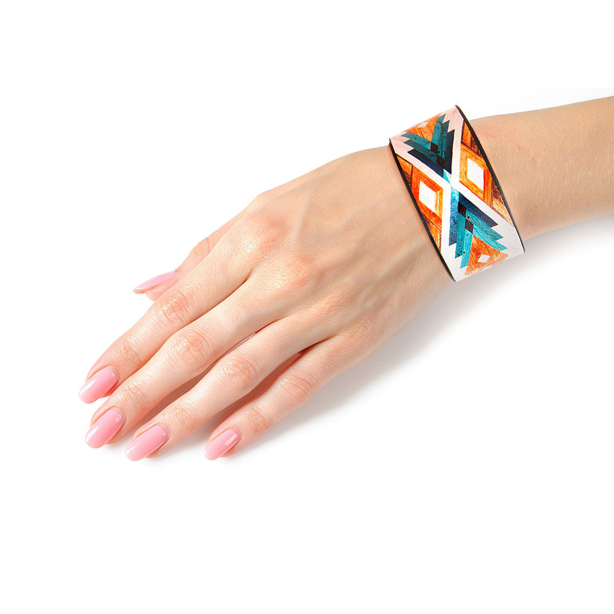 Multi Mosaic Cuff Bracelet
