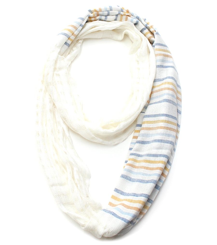 Stripe Printed Infinity