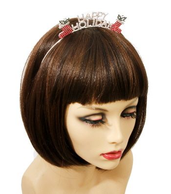 Red Holiday Hair Band